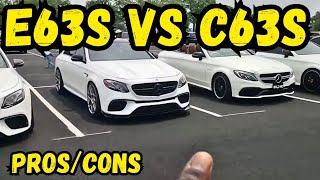 E63s vs C63s owner review [upl. by Sholes]