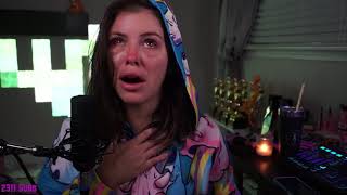 Adriana Chechik cries on Twitch stream [upl. by Anneehs]