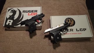 New vs old Ruger LCP [upl. by Nosiram]