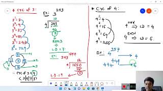 Cyclicity  How to find out last digit of a given number [upl. by Adnoloy]