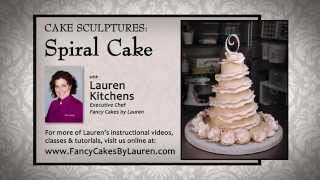 quotCake Sculptures Spiral Cakequot DVD Trailer by Lauren Kitchens [upl. by Goldsmith18]