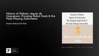 History of Robots Jaques de Vaucanson Pooping Robot Duck amp the Flute Playing Automaton [upl. by Hajin787]