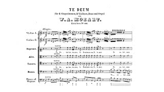 Wolfgang Amadeus Mozart – Te Deum K 14166b [upl. by Heda]