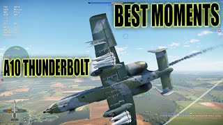 A10 Thunderbolt Best Moments War Thunder [upl. by Harrak]