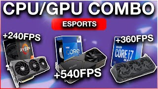 Best CPU amp GPU Combos for Esports FPS Gaming in 2024 🎯 Fortnite COD Valorant amp More [upl. by Miarhpe112]