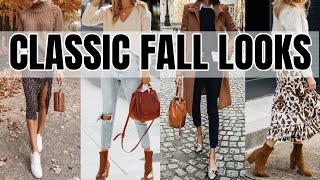 Classic Fall Outfit Ideas for Women Over 40  Autumn Looks that Will Never Go Out of Style [upl. by Cagle]