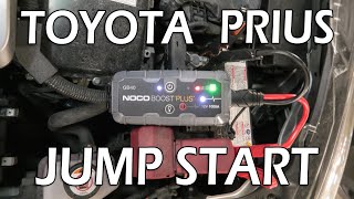 Toyota Prius 20162022 Jump Start Using Noco Boost GB40 [upl. by Deloria]