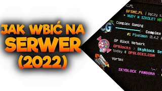 Jak dołączyć do serwera Minecraft 2022 [upl. by Naoj]