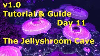 Subnautica v10 Tutorial Playthrough Day 11 The Jellyshroom Cave [upl. by Erdnaek]