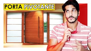 PORTA PIVOTANTE  VALE A PENA USAR NA SUA CASA [upl. by Ydoc100]