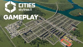 Cities Skylines 2 GAMEPLAY  Starting a New City [upl. by Ahsiekin]