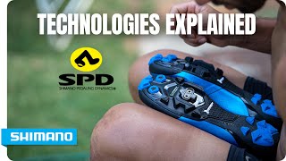 Technologies Explained SPD Pedals  SHIMANO [upl. by Rafe477]