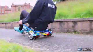 Latest Graffiti Hoverboard Go Kart Racing Hoverkart By HCS Gadgets [upl. by Trebeh]