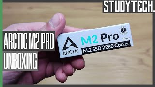 Unboxing Arctic M2 Pro SSD Cooler 4KDeutsch studytech [upl. by Adnwahsor]