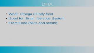 DHA vs DHEA [upl. by Treb]