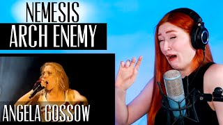 Arch Enemy Angela Gossow NEMESIS  Voice Coach ReactionAnalysis  First time reaction [upl. by Notgnirrab]