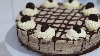 Oreo Cheesecake Recipe  Easy No Bake Oreo Cheesecake [upl. by Dnaletak]