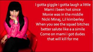 Nicki Minaj  Everywhere we go LYRICS [upl. by Yor]