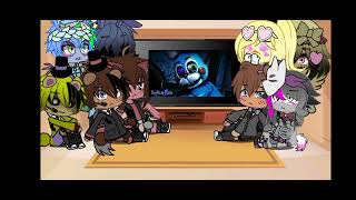 FNAF 2 react to the Bonnie song gacha club reaction video [upl. by Putnem759]