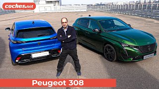 Nuevo PEUGEOT 308  Primer vistazo  Walkaround en español  cochesnet [upl. by Nalo293]