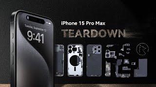 iPhone 15 Pro Max Teardown [upl. by Nenerb]