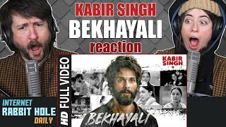 Kabir Singh  Bekhayali ENGLISH SUBTITILES Music Video  irh daily REACTION [upl. by Ap]