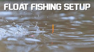 The PERFECT Float Fishing SetUp Waggler Fishing [upl. by Blanch]