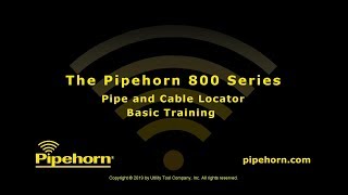 Pipehorn 800 Series Basic Training [upl. by Bender]