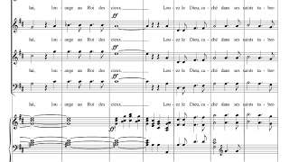 César Franck  PSAUME 150 score [upl. by Col]