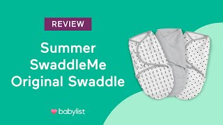 SwaddleMe  How to Swaddle a Baby  Summer infant [upl. by Rohclem]