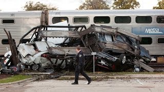 Metra train collision in Bartlett [upl. by Lamoureux151]