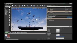 Basic Niagara UE4 Birds Flocking System [upl. by Jun]