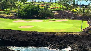 Waikoloa Beach Resort  Beach Course Hole 7 [upl. by Arbuckle]