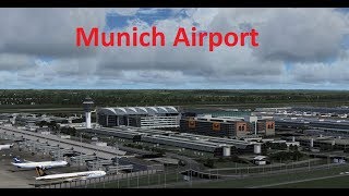 Munich International Airport EDDM Download amp Setup FSX  PREPAR3D [upl. by Llegna]