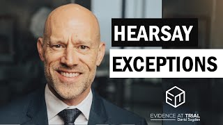 How to Spot Hearsay Exceptions  Fast [upl. by Myra]