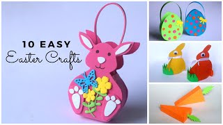 10 Easy Easter Craft Ideas to Make at Home  Easter Crafts for Kids [upl. by Matusow]