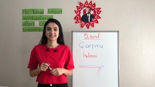 5sınıf Matematik ÇARPMA İŞLEMİ [upl. by Akers226]