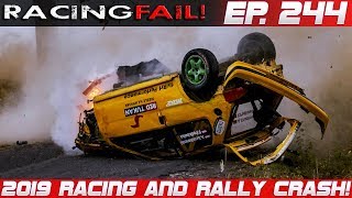 Racing and Rally Crash Compilation 2019 Week 244 [upl. by Sivlek]