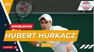 Injury Forces Hubert Hurkacz to Retire Arthur Fils Advances at Wimbledon 2024 [upl. by Michaeline]