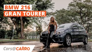 BMW 216 Gran Tourer Review  7 Seater Luxury MPV  CarsCARRO [upl. by Annaehs861]