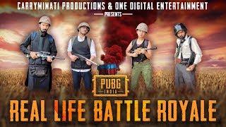 PUBG INDIA REAL LIFE BATTLE ROYALE [upl. by Natam]