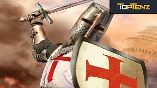 Top 10 FASCINATING Facts About the KNIGHTS TEMPLAR [upl. by Lledrev543]