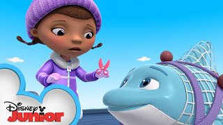 Tangled Tevin  Doc McStuffins Arctic Rescue  Disney Junior [upl. by Schlesinger]