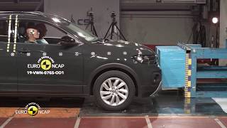 Euro NCAP Crash Test of Volkswagen TCross 2019 [upl. by Cerellia112]