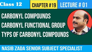 Carbonyl Compounds  Types of carbonyl compounds  Examples  Carbonyl Group  NASIBZADASSS [upl. by Larimore542]