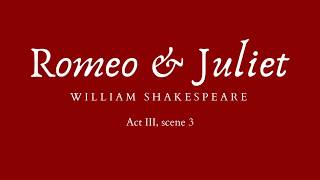 Romeo and Juliet  Act III scene 3 Audiobook [upl. by Lazar]