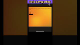 Ratio amp Proportion for SSC  CGL CHSL GROUP D RRB [upl. by Okiam518]