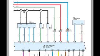 1KZTE ECU Wiring Diagram to ECU explain [upl. by Kitchen223]