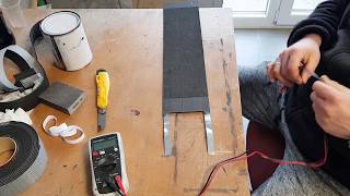 How to make a Infrared Panel from conductive ink [upl. by Gherardi]