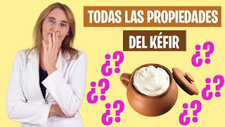 PROPIEDADES del KÉFIR y CÓMO HACERLO  Diferentes tipos de kéfir  Alimentación real saludable [upl. by Eugatnom]